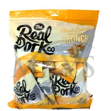 The Real Pork Hand-Cooked Golden Crunch Scratchings 10 x 30g Pub Snack