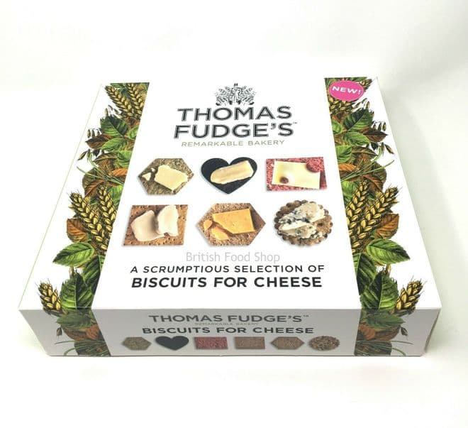Thomas Fudge's A Scrumptious Selection of Biscuits for Cheese 675g