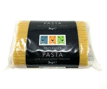 Triple Lion Professional Chef's Linguine 100% Durum Wheat Semolina Pasta 3kg