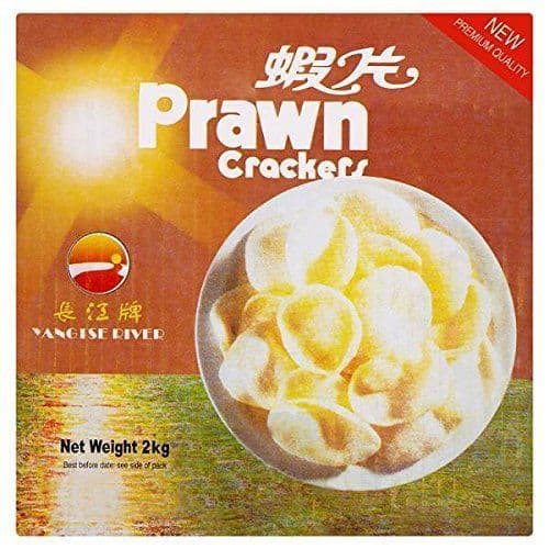 Yangtse River Prawn Crackers - Uncooked 2kg Catering Chinese Takeaway