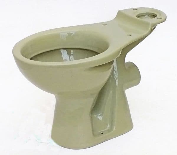 Avocado Toilet Pan (WC) Close-Coupled