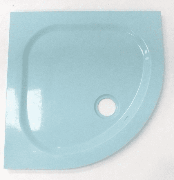 Bonded resin shower tray 800x800mm Quadrant Sky Blue and other discontinued colours