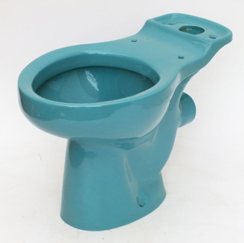Caspian Blue Armitage Shanks Toilet Pan (WC) Close-Coupled