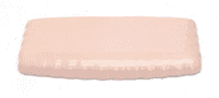 Coral Pink (Group 1 Pink) Trent Mirabelle Shell Shape Cistern LId