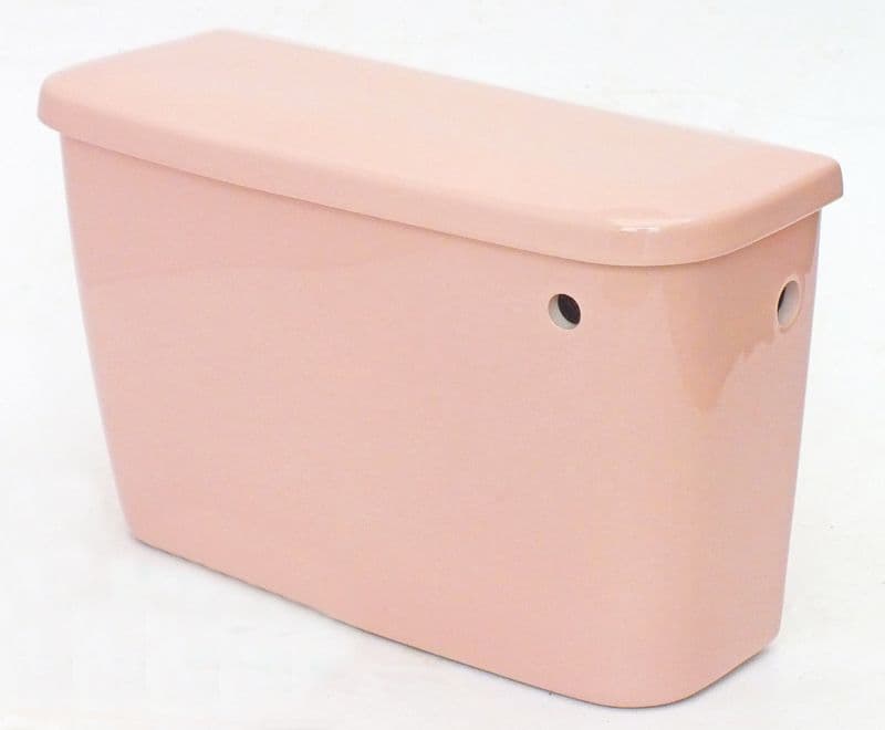 Coral Pink Toilet Cistern Side Inlet (SISO)