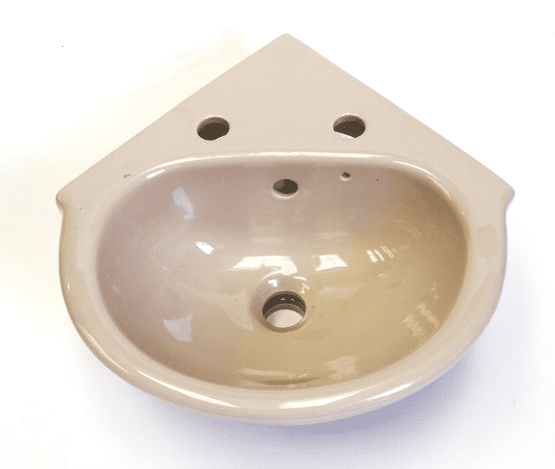 Honeysuckle Ideal Standard Studio 2TH Corner Basin / Sink