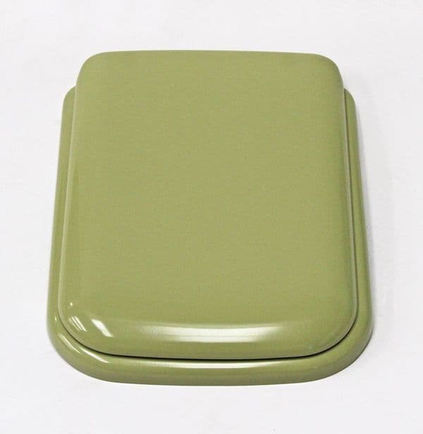 Ideal Standard Michelangelo toilet seat in Moss Green (Moosgrun)