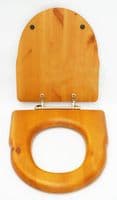 Imperial Oxford Antique Pine toilet seat and hinges