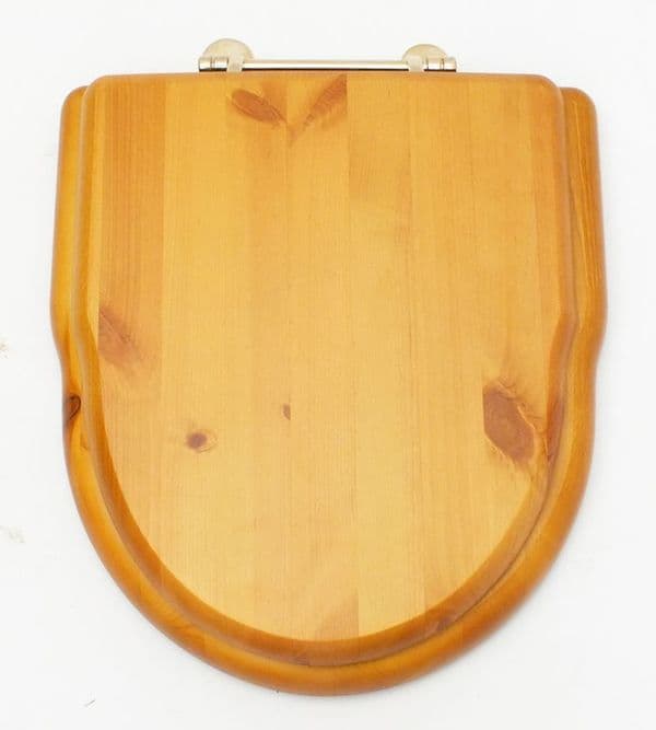 Imperial Oxford Antique Pine toilet seat and hinges