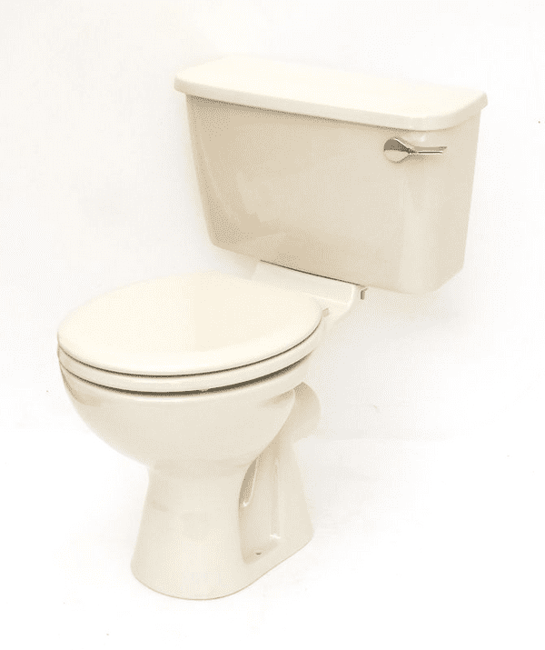 Indian Ivory Toilet Pan and Cistern Close-Coupled