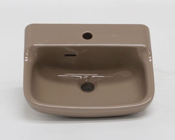Kashmir Beige (Brown) Ideal Standard Michelangelo 1TH Cloakroom Basin / Sink