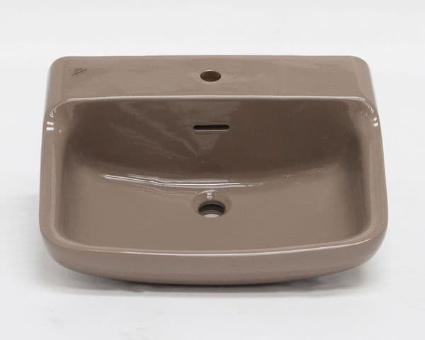 Kashmir Beige (Brown) Ideal Standard Michelangelo 60cm 1TH Basin / Sink