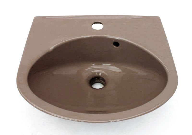 Kashmir Beige (Brown) Warneton Algarve 1TH Washbasin / Sink