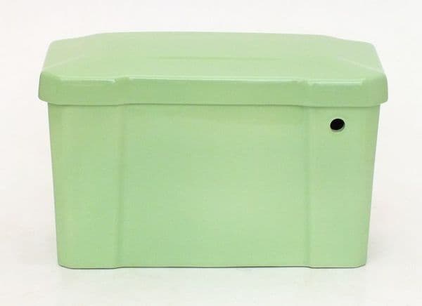 Light Green Edwardian/Art Deco Toilet Cistern Bottom Inlet (BIBO)