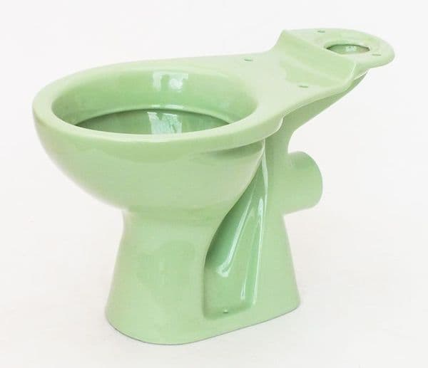 Light Green Special Colour Toilet Pan (WC) Close-Coupled