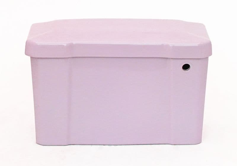 Lilac/Orchid Edwardian/Art Deco Toilet Cistern Bottom Inlet (BIBO)