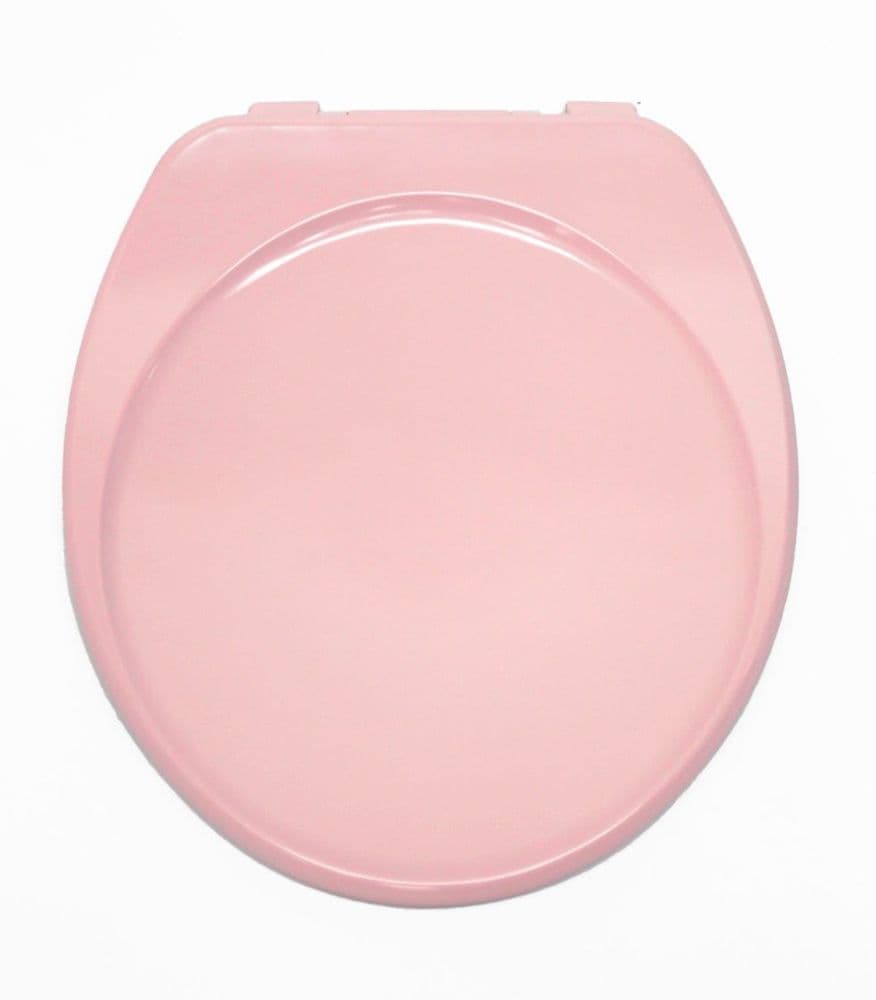 Merlin Chiffon pink toilet seat