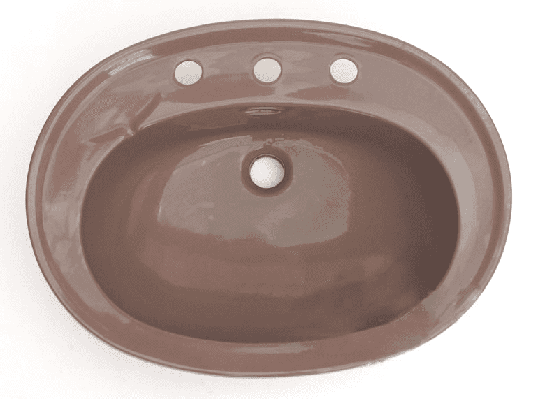 Mink (Brown) Royal Doulton Inset 3TH Basin / Sink