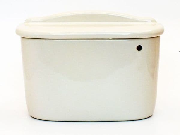 Old English White Ideal Standard Revue M949 Toilet Cistern Bottom Inlet (BIBO)