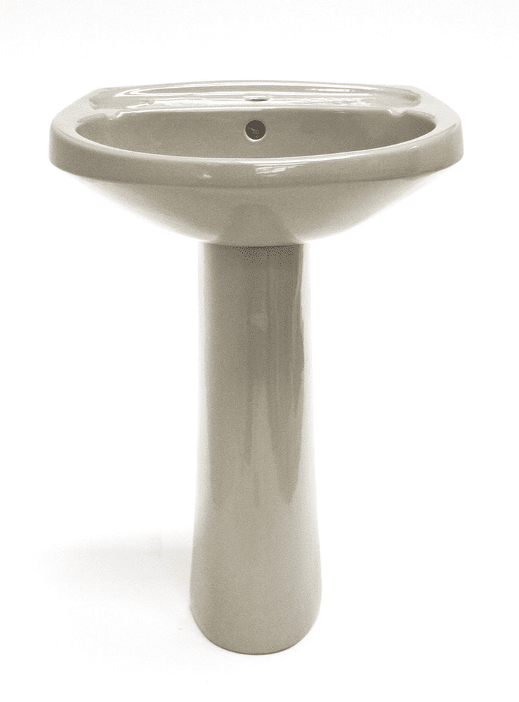 Pampas Stelrad Doulton "Vista" 1 TH Basin / Sink & Pedestal