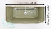 Peach Toilet Cistern Bottom Inlet (BIBO)