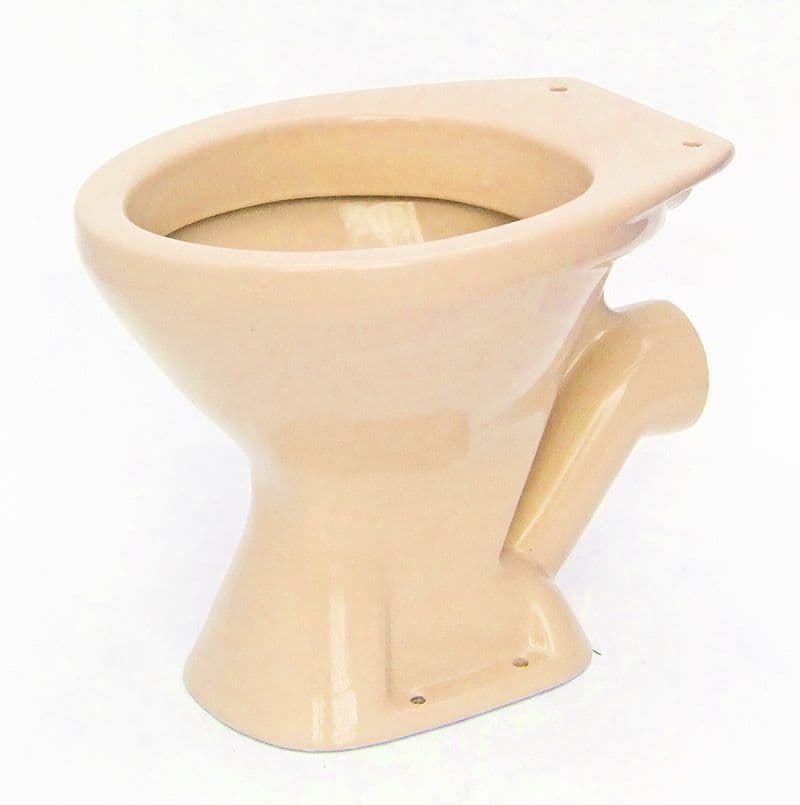 Peach Toilet Pan (WC) Low- Level