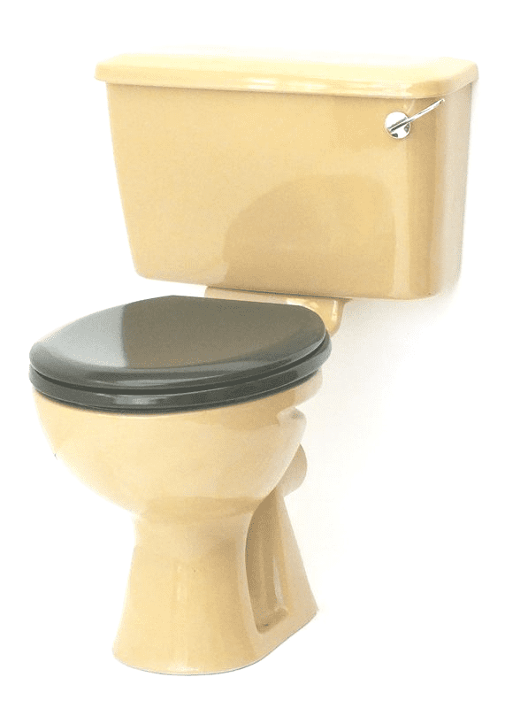 Sandalwood Toilet Pan and Cistern Close-Coupled
