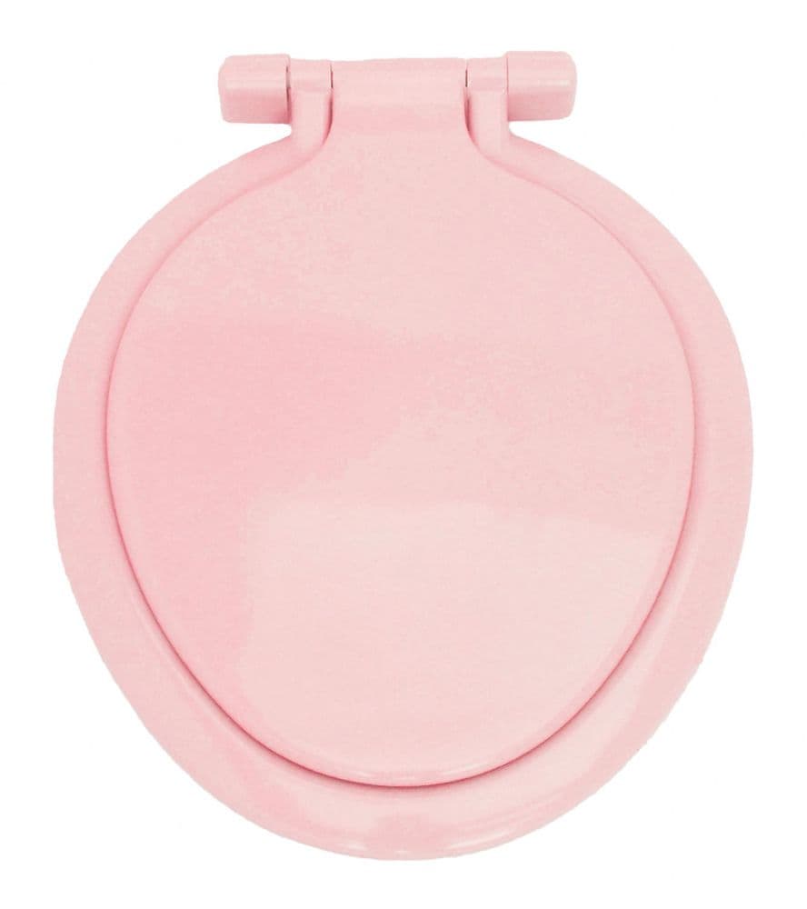 Seagull / Robin Chiffon pink toilet seat