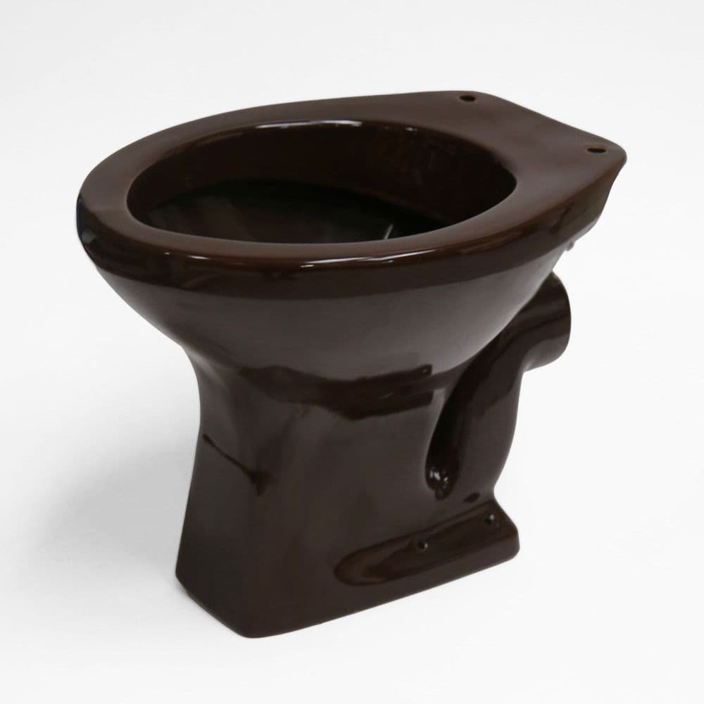 Sepia (Brown) Toilet Pan (WC) Low-Level