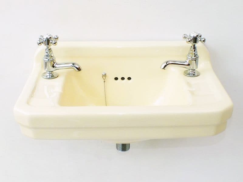 Sorbet Edwardian Art Deco cloakroom basin 51cm 2TH
