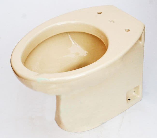 Whisper Apricot Ideal Standard Tulip Toilet Pan (WC) Back-to-Wall