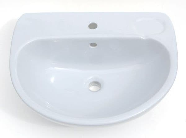 Whisper Blue Ideal Standard Studio 60cm 1TH Basin / Sink