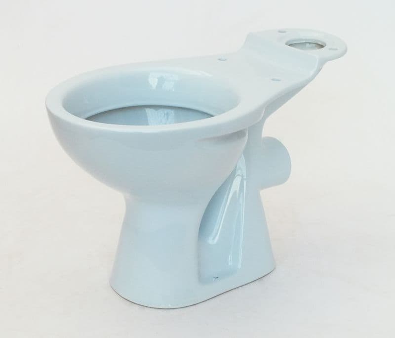 Whisper Blue Special Colour Toilet Pan (WC) Close-Coupled