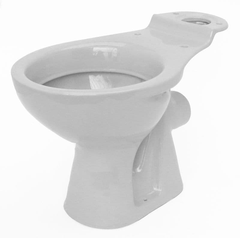 Whisper Grey Toilet Pan (WC) Close-Coupled