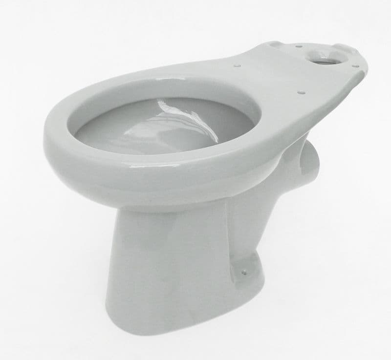 Whisper Grey Toilet Pan (WC) Close-Coupled Old Style