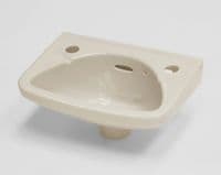 Whisper Peach Ideal Standard Wall  2TH Basin / Sink