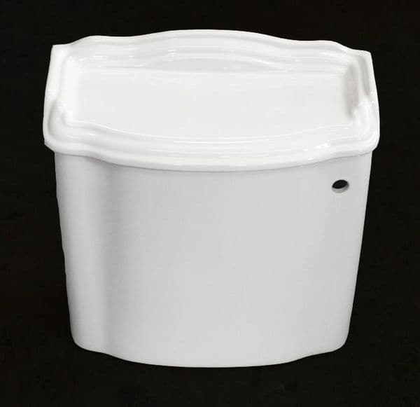 White Balmoral cistern (Sanitana Colonial replacement) bottom inlet (BIBO)