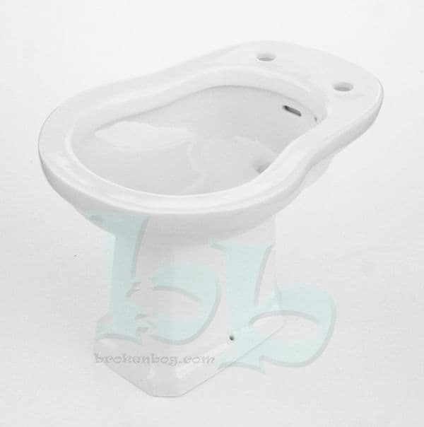 White Trent Waverley White 2TH Bidet
