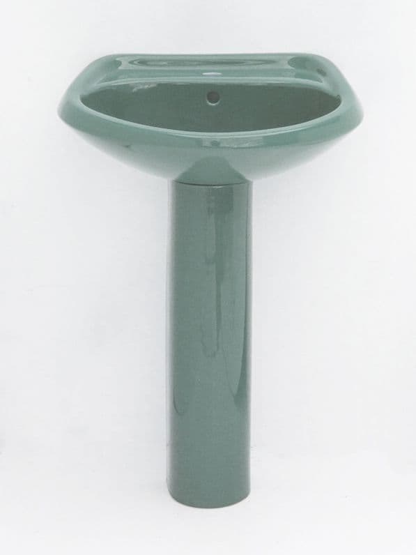 Wild Sage 1TH or 2TH Basin / Sink & Pedestal