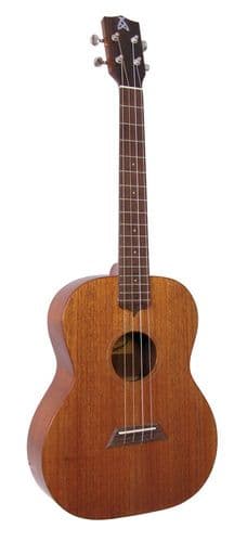 Ashbury GR35034 Baritone Ukulele-sapele hard case