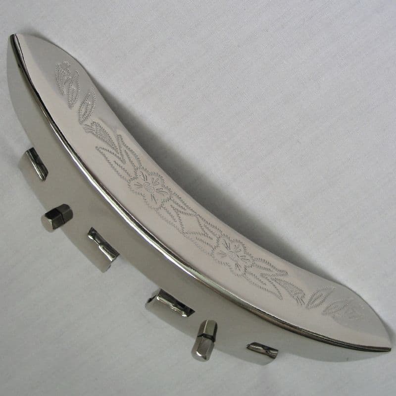 Banjo Armrestengraved, 11", double fix, 24 hook Brown Dog banjos