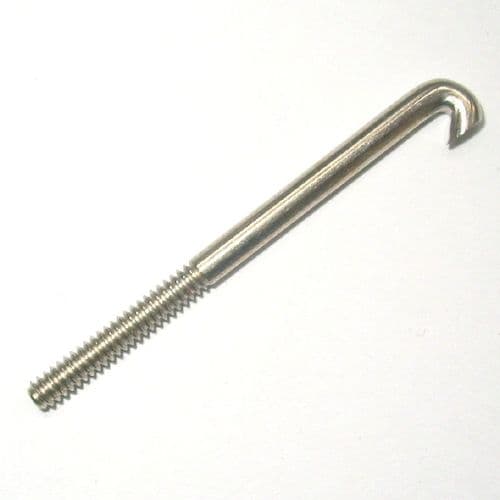 Banjo Bracket Bolt - American pattern, round hook bdb32, nickel plated .