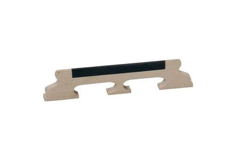 Banjo Bridge-Boston ebony maple, 4 String, 3 feet, 1/2" 5/8"