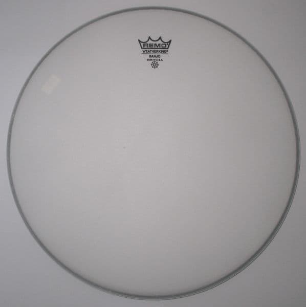 Banjo head Remo Weatherking Coated Top 11" High Low Med Brown Dog Banjos