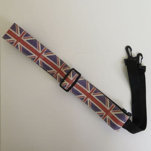 Banjo Strap UK Union flag printed adjustable