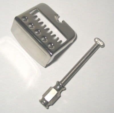 Banjo Tailpiece-Nashville 4 or 5 string, nickel plated.
