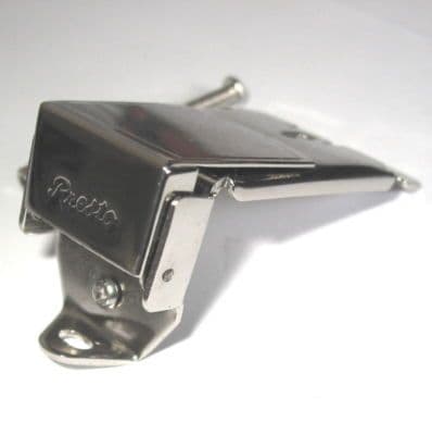 Banjo Tailpiece-Presto old style, 4 or 5 string, nickel plated brass.