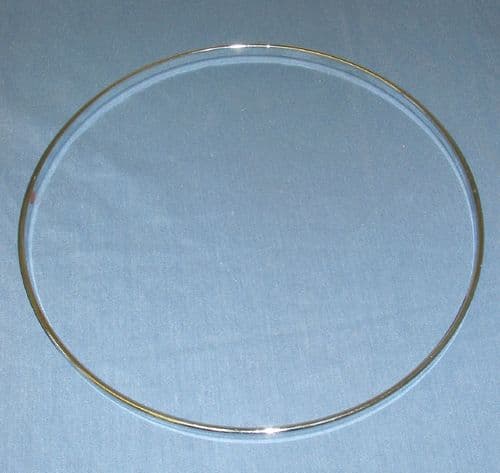 Banjo Tension Hoop-plain, 11 1.8",  chrome plated.