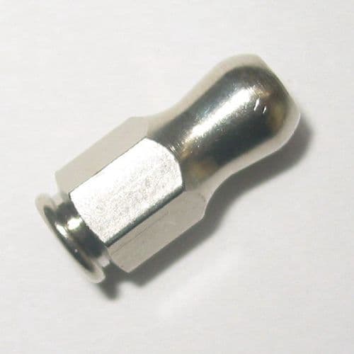 BanjoTension Hex Nut -5/16" bdb33 comfort shape nickel plated.