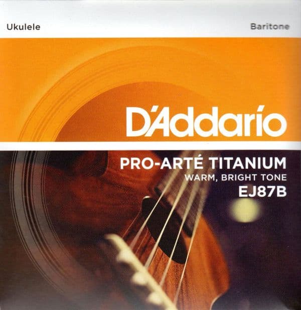 D'ADDARIO Ukelele Banjo Strings-EJ88B, EBGD, titanium| Brown Dog Banjos